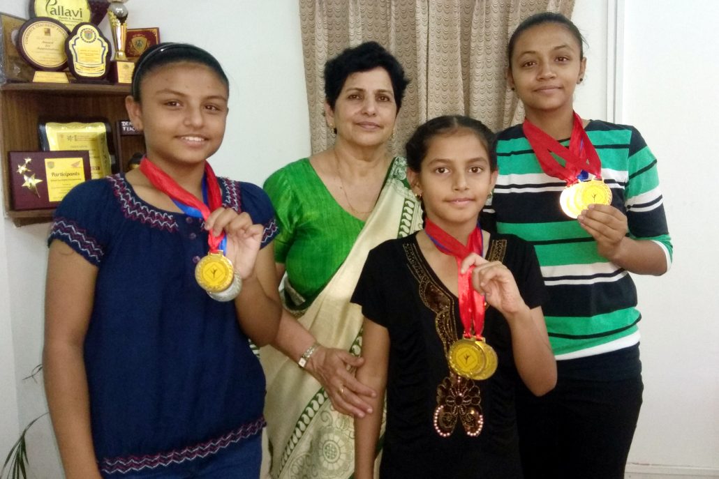 Gold for Moti Ram Arya Sr Sec Model School
