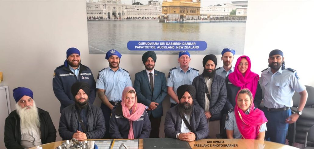 Probation cops visited Gurudwara Sahib