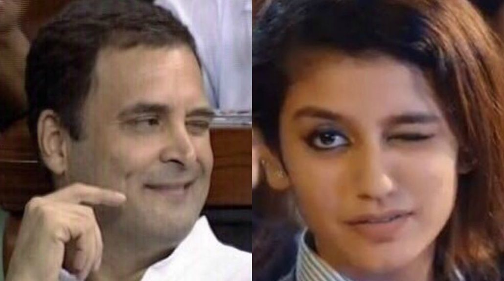 Rahul’s wink,Priya Prakash Varrier seemed to have found a worthy competitor