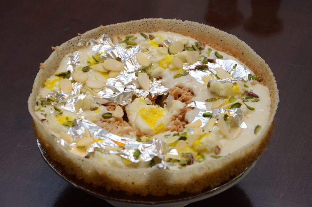 चंचल की रसोई : मलाई घेवर