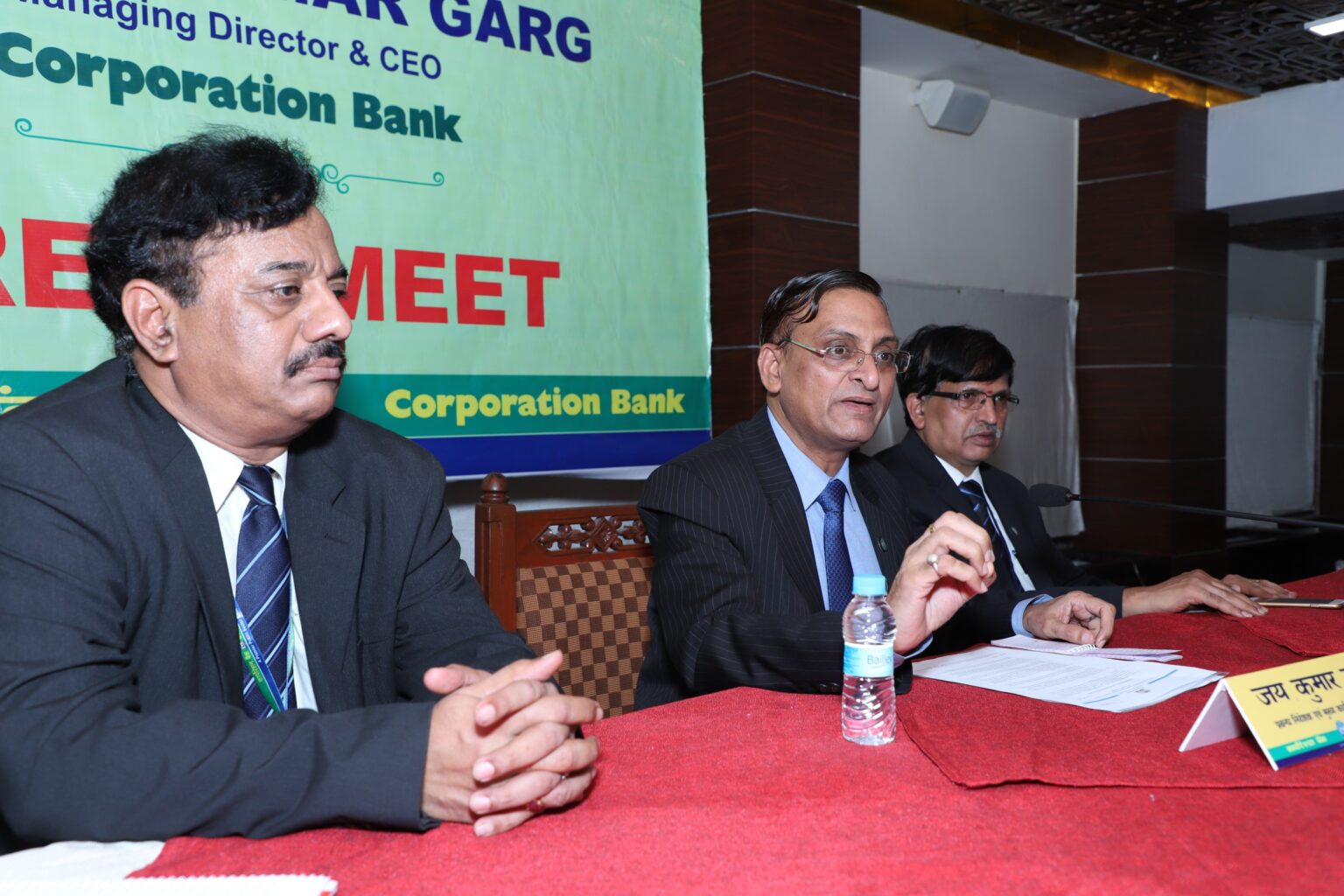 Turn over of The Corporation Bank as on 31.03.2018 was Rs.3, 03,184.79 crore: Jai Kumar Garg