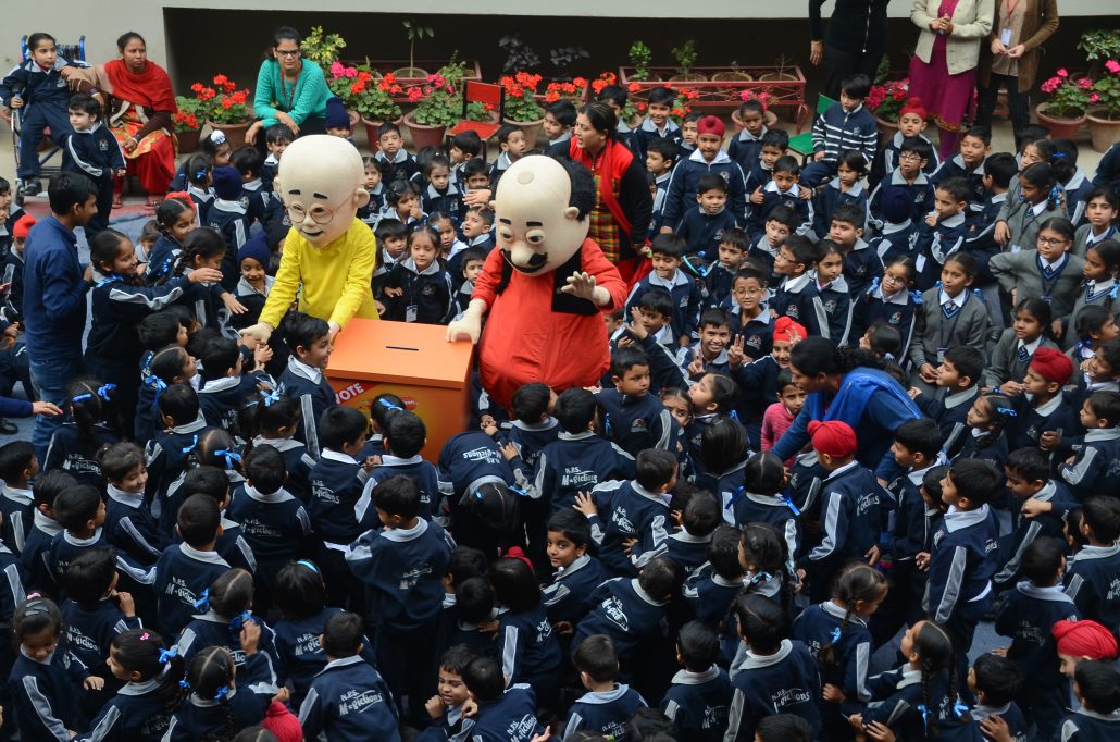 Motu and Patlu visit Chandigarh – Ask kids to vote for their favorite stars at the Kids Choice Awards 2018