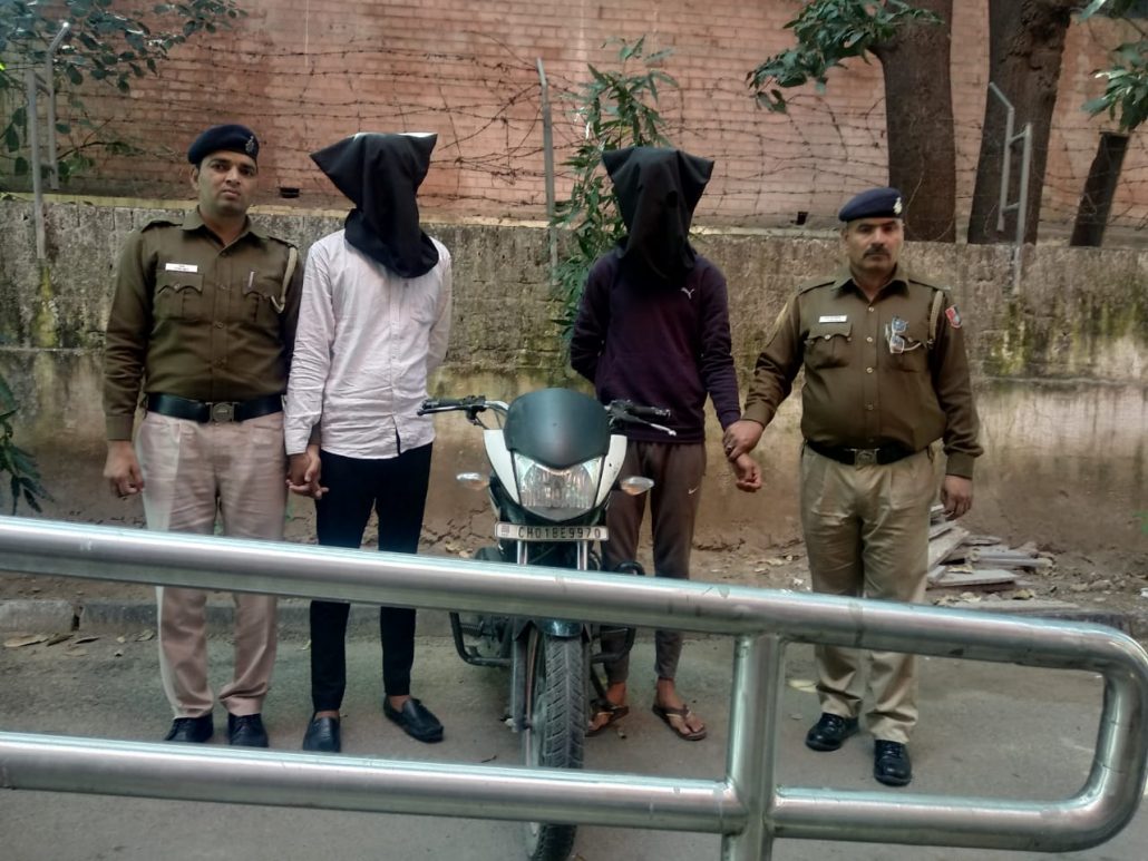 Two days remand have been procured for two bike thief