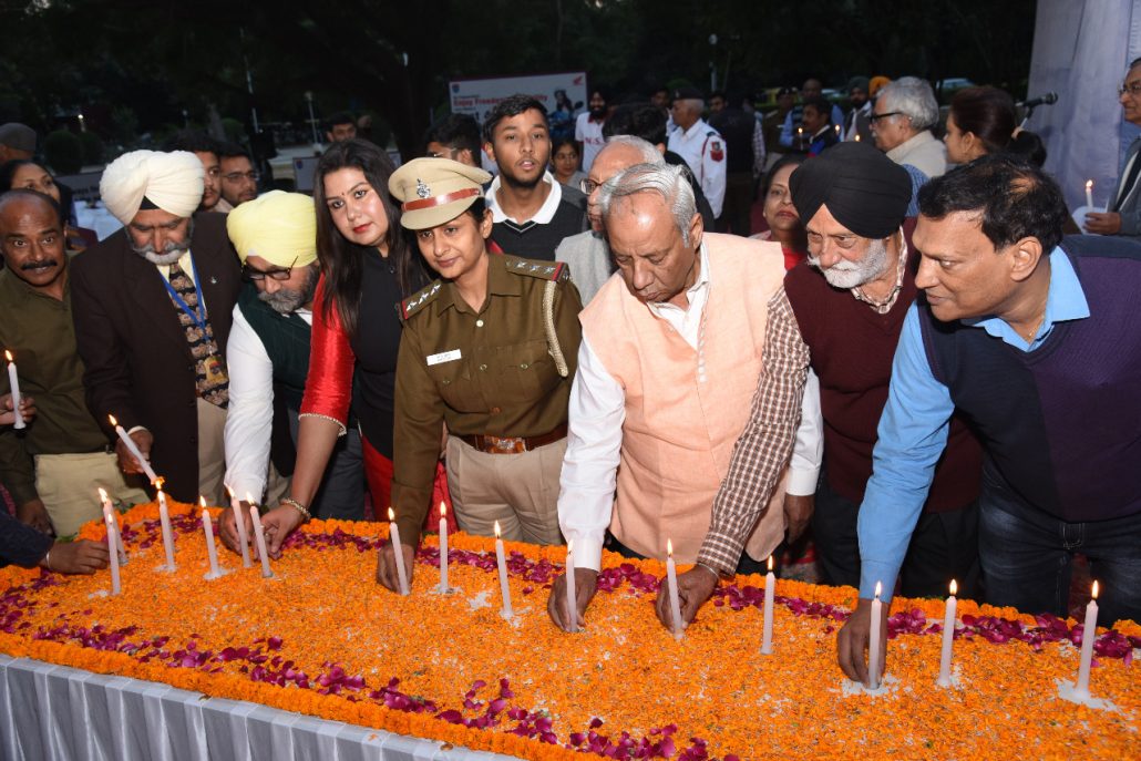 World Remembrance Day for Road Accident Victims was observed by Chandigarh Traffic Police