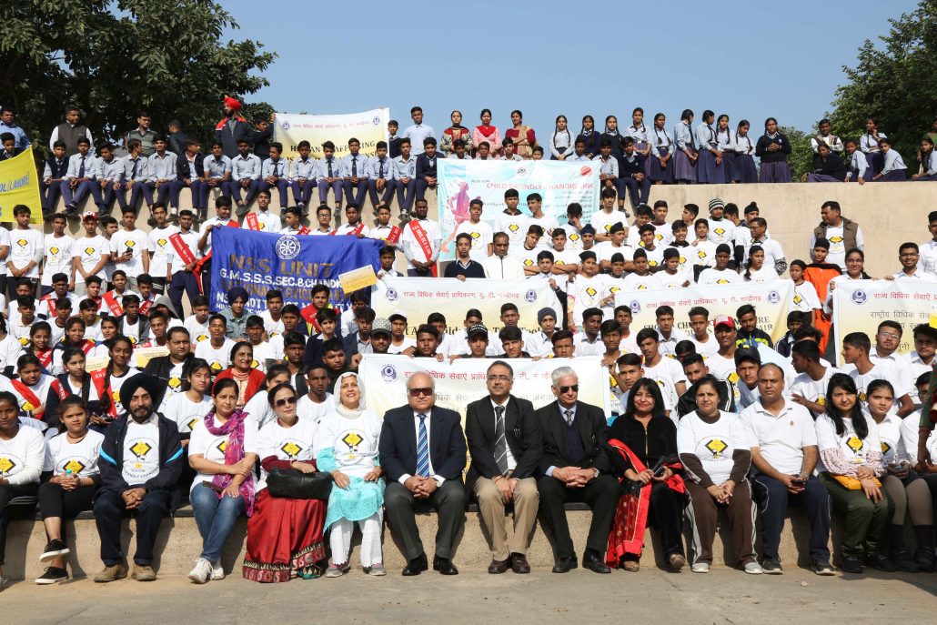 Administrator Flags Off Run for Run for Child Friendly Chandigarh