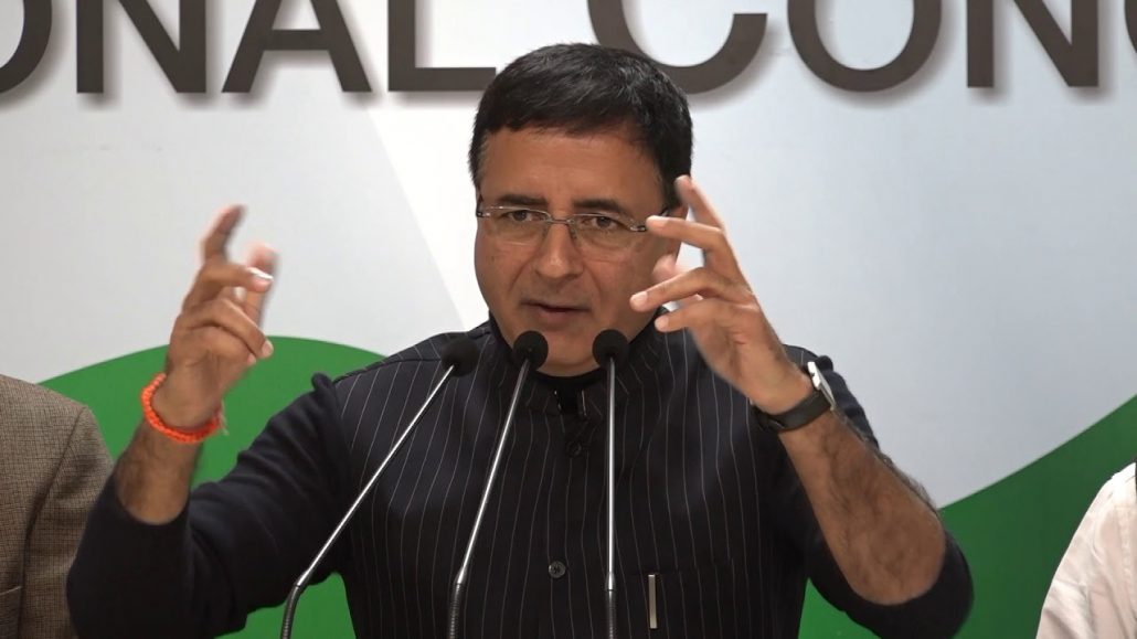 खट्टर सरकार में विदेशी पूंजी निवेश हुआ ठप्प, सरकार का नकारापन हुआ उजागर: सुरजेवाला