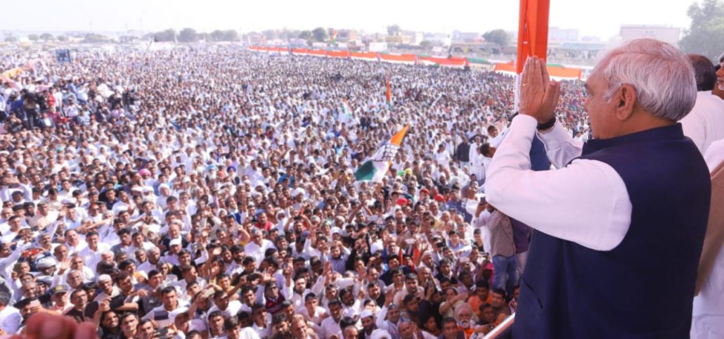 जनक्रांति यात्राओं को मिले अभूतपूर्व समर्थन से हुड्डा बने प्रदेश के सभी वर्गों के एकमात्र सर्वमान्य नेता