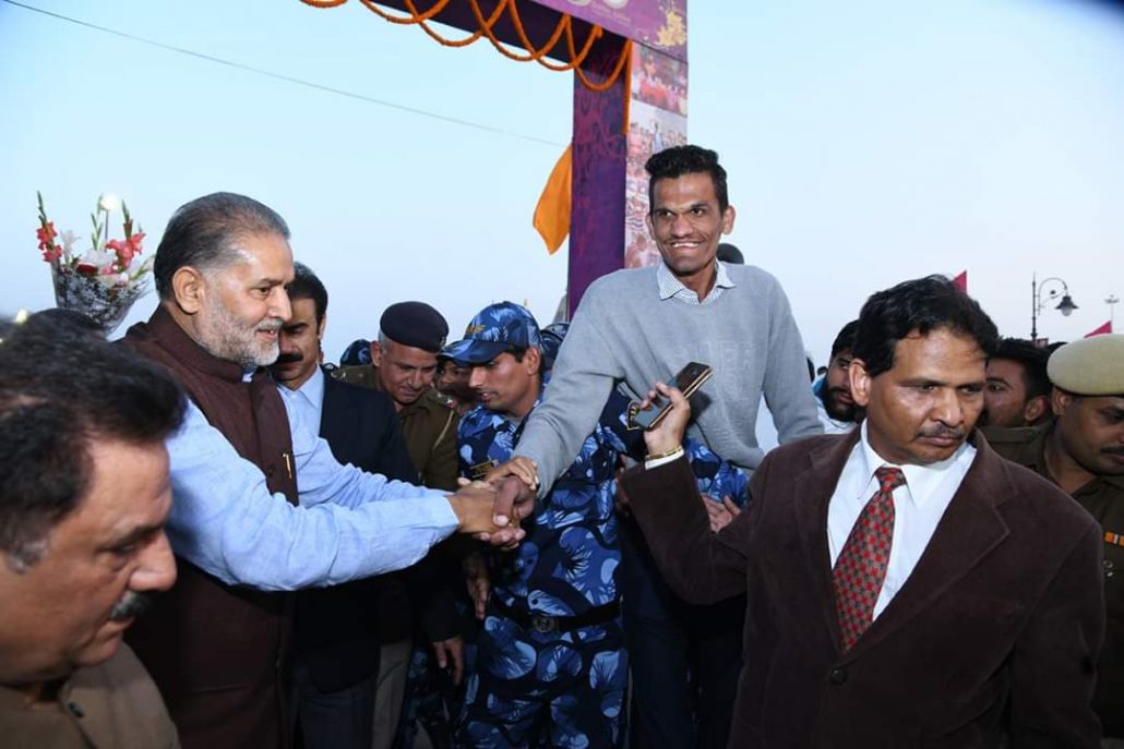 एक बार फिर पवित्र ग्रन्थ गीता के उपदेश अंतर्राष्ट्रीय गीता महोत्सव के माध्यम से पूरे विश्व में पहुंचाएंगे : राम बिलास शर्मा