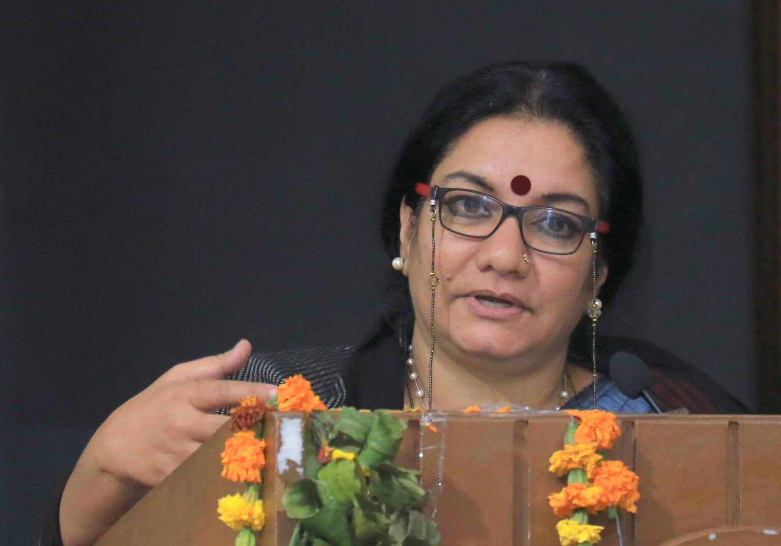 Interactive Session at PU by Prof. Meena T. Pillai