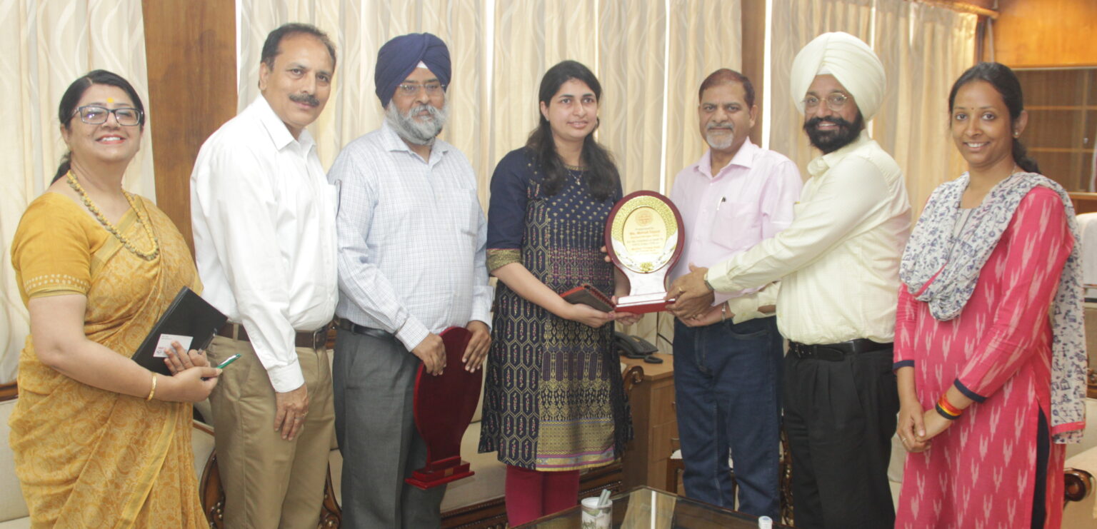 PU Girls’ Hostel No 6 gets Sanitary vending machine, Incinerators and Dustbins under CSR