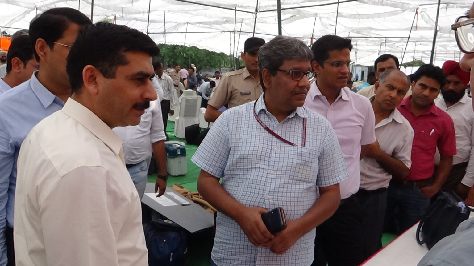 क्षेत्र के 25 मतदान केन्द्रों को होगी वेब कास्टिंग