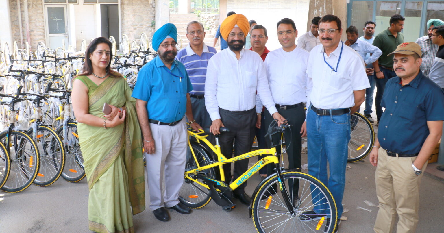 Distribution of Bicycles at PU