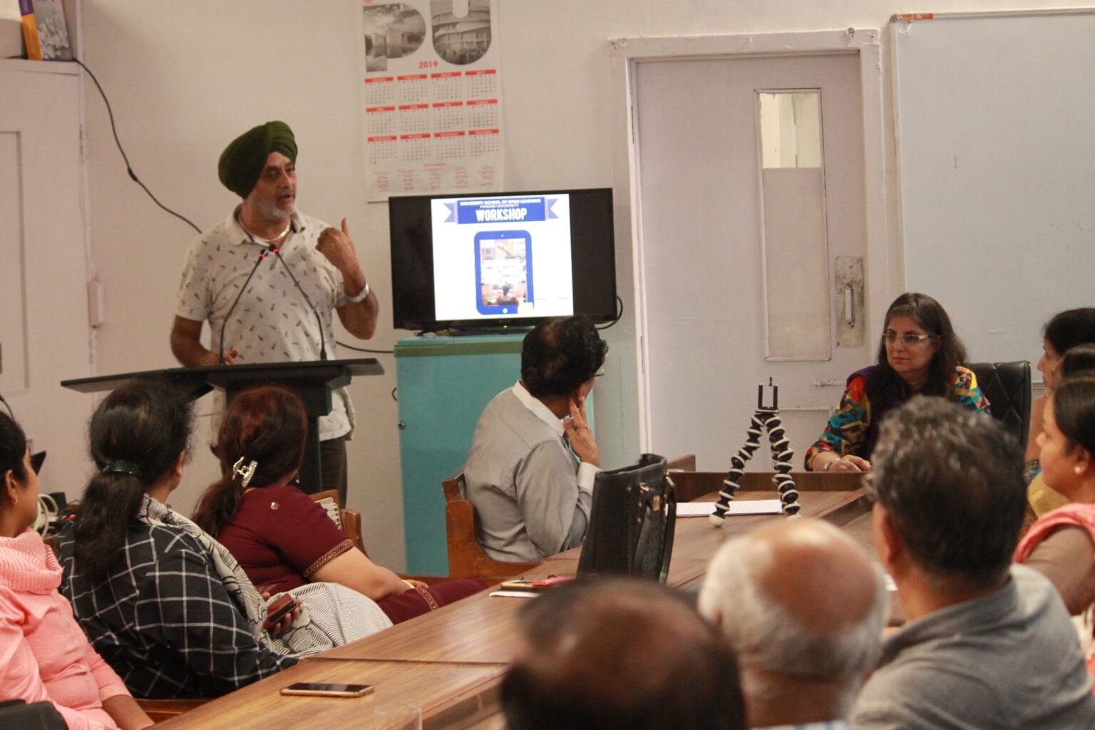 Workshop at PU on significance of audio content