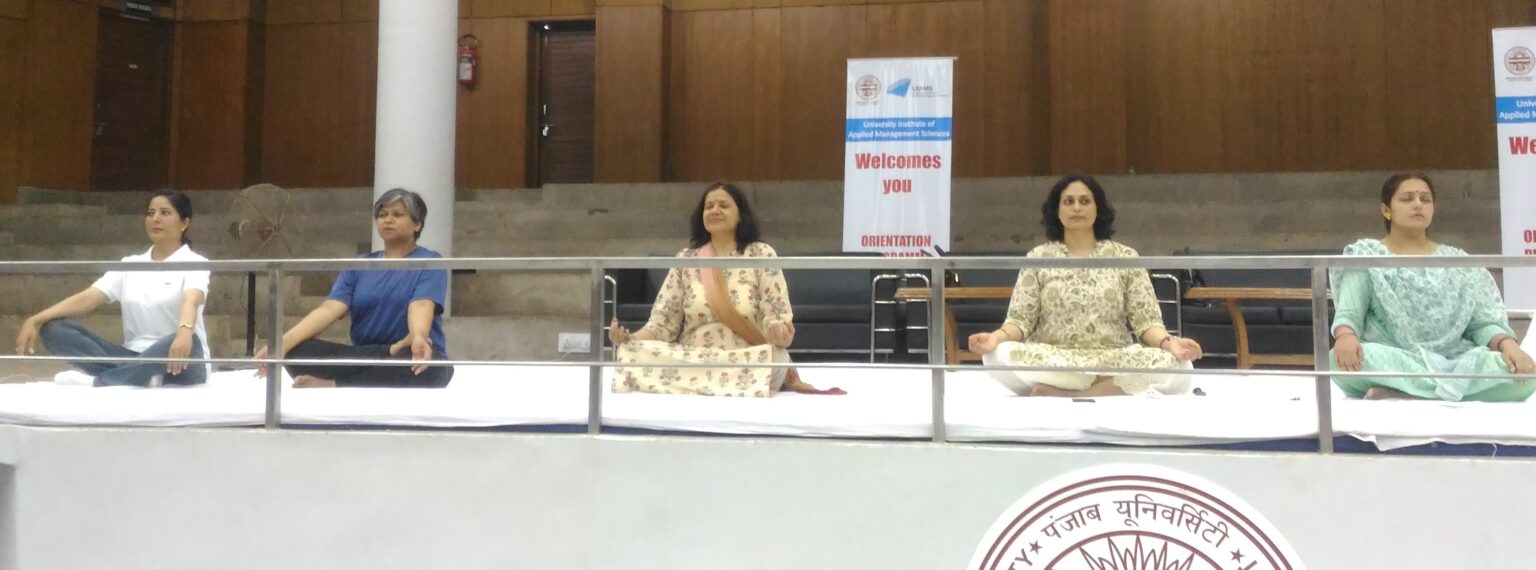 Orientation Programme at UIAMS, PU concluded