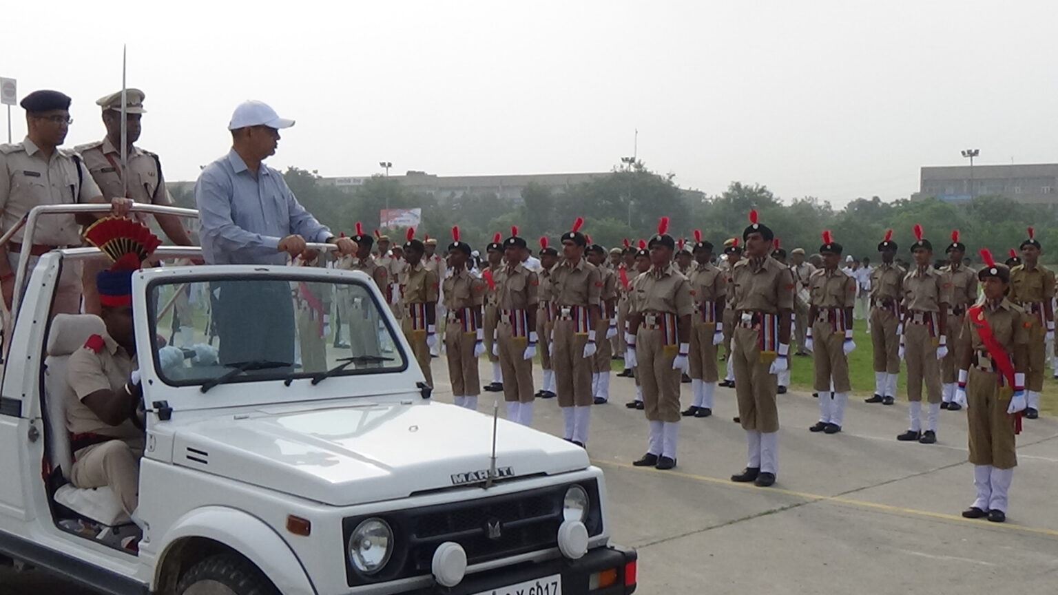 स्वतन्त्रता दिवस ड्रेस रिहर्सल में छात्र छात्राओं ने बिखेरे जलवे