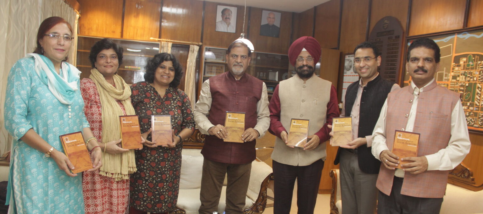 Research Journal released by PU VC