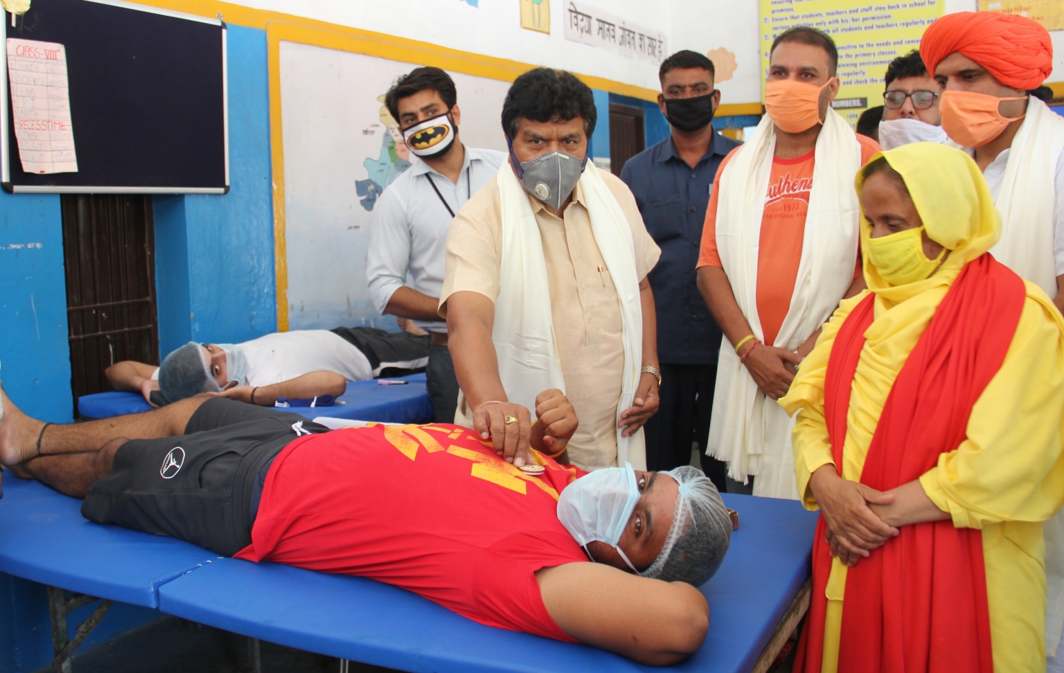 रक्तदान शिविर में 141 ने किया रक्तदान- गुप्ता