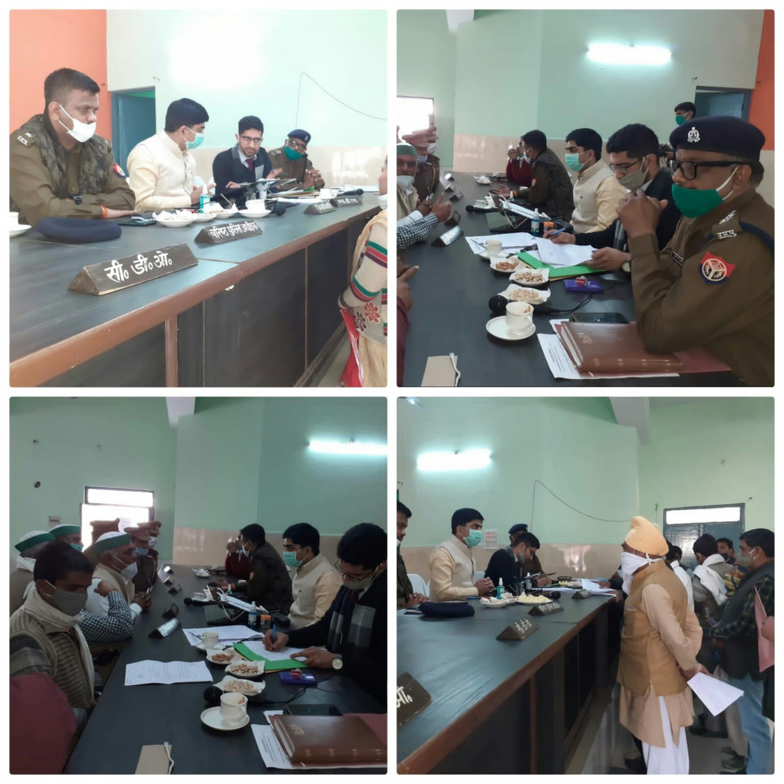 राजस्व सम्बन्धी शिकायतों के निस्तारण में राजस्वकर्मी व पुलिस आपसी समन्वय से कार्य करें – जिलाधिकारी।