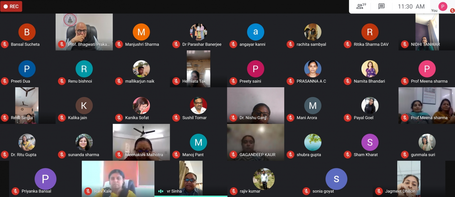 15 Days Refresher Course commenced in PU