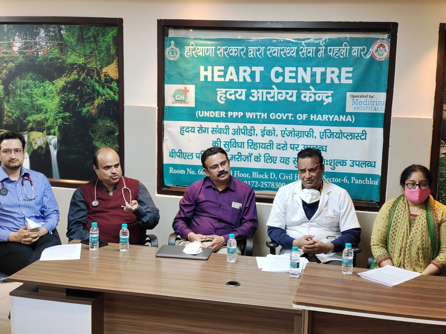 हरियाणा के कई शहरों में पीपीपी मॉडल के तहत 12,500 एंजियोप्लास्टी और 31,500 कार्डियक प्रोसीजर कर के नया मुकाम हासिल किया