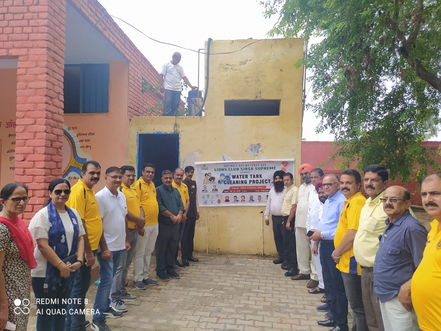 लॉयंस क्लब सिरसा सुप्रीम ने एक साथ लगाए चार प्रोजेक्ट