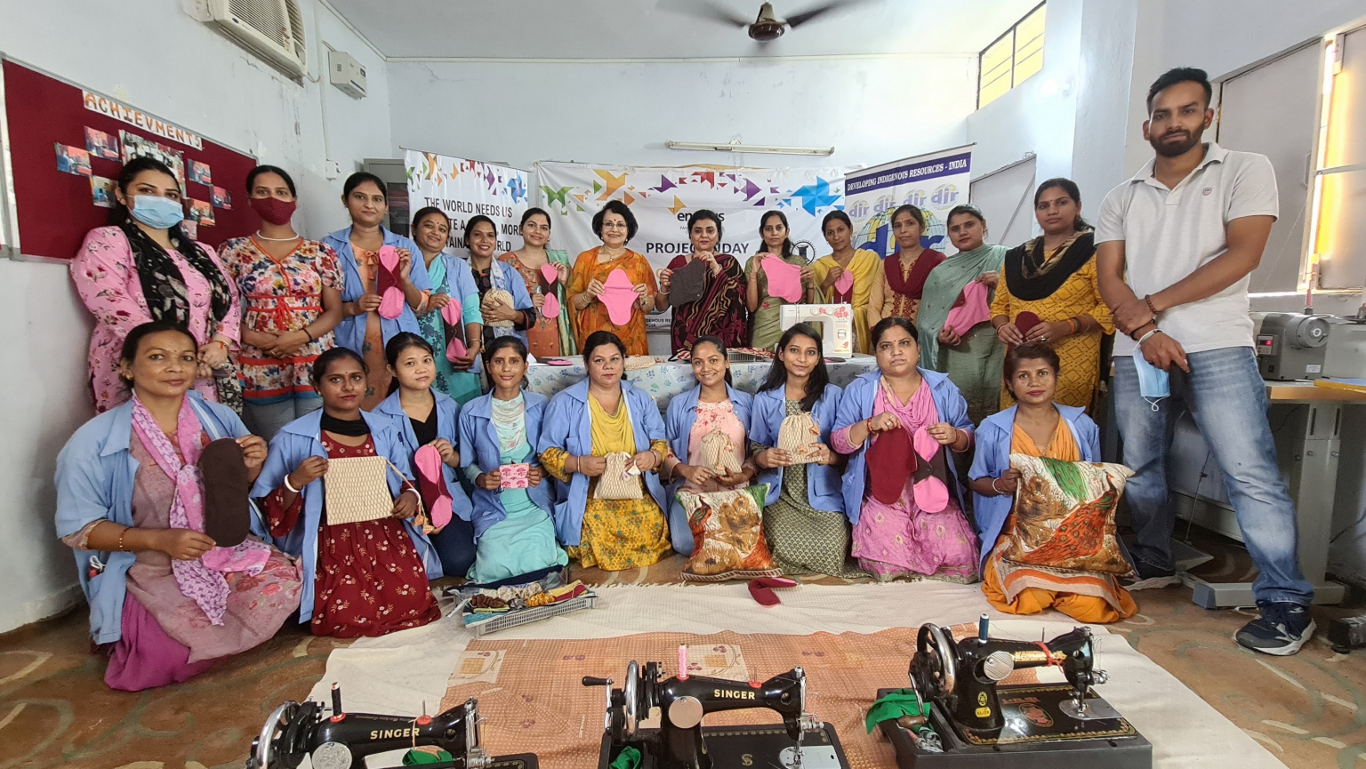 PU Enactus team Launches Cloth-based Sanitary Napkins