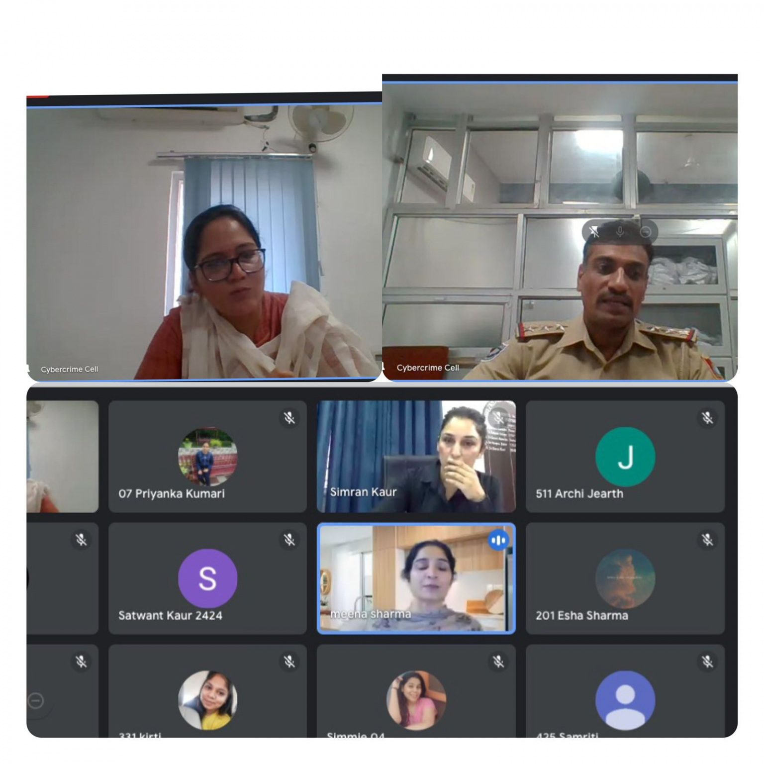 National Cyber Security Discussed  at PU