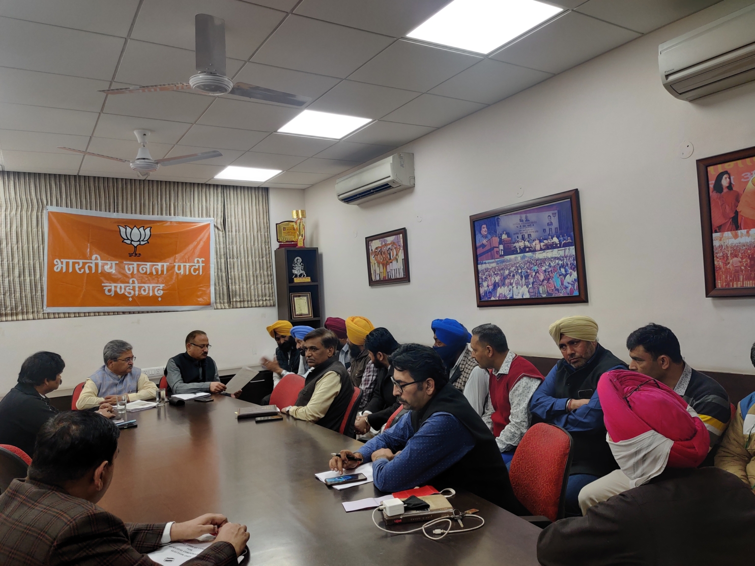 सीटीयू वर्कर्स यूनियन के पदाधिकारियों ने की भाजपा अध्यक्ष सूद से मुलाकात