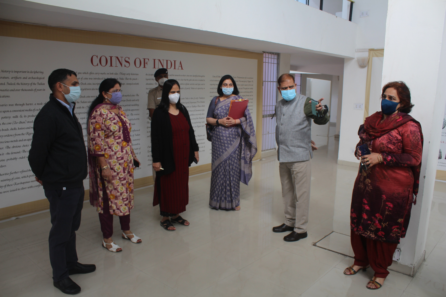 PU VC visited Museums of various departments