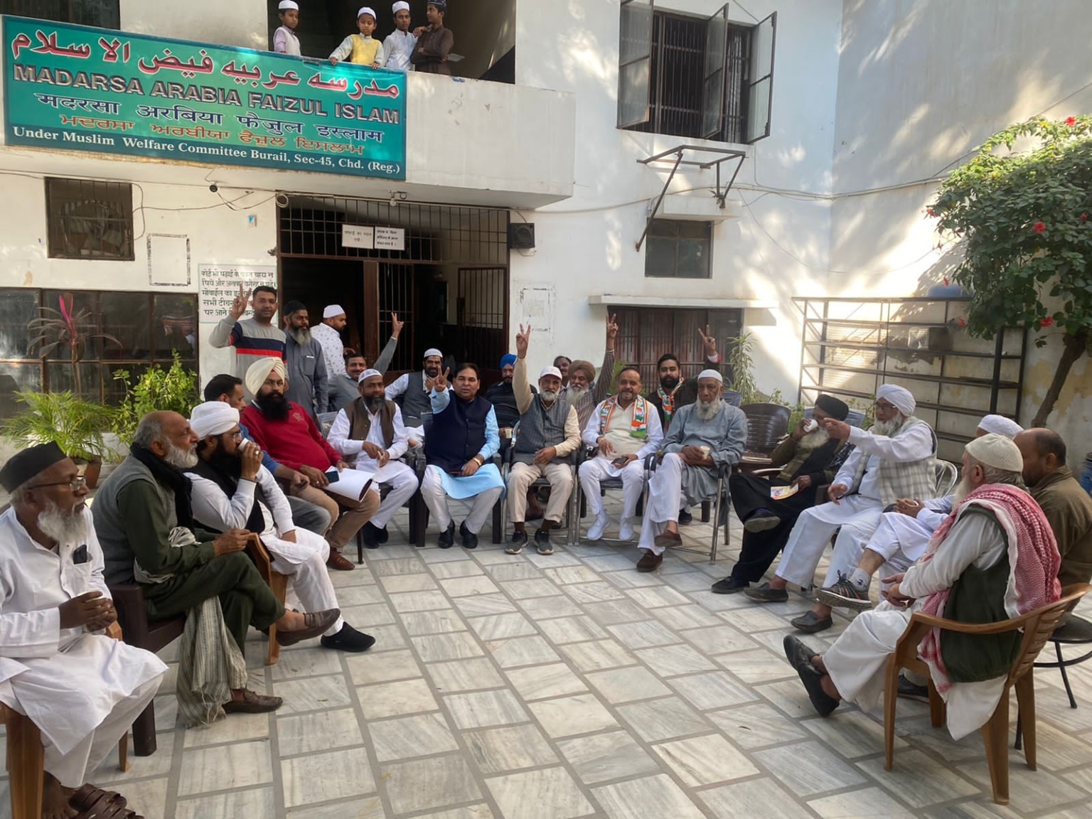 विजय राणा को मिला मुस्लिम समुदाय का समर्थन