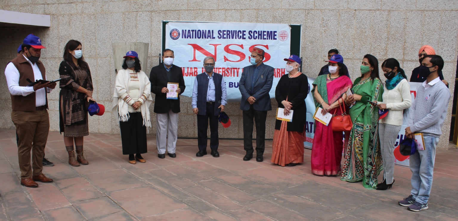 AIDS AWARENESS RALLY at Panjab University