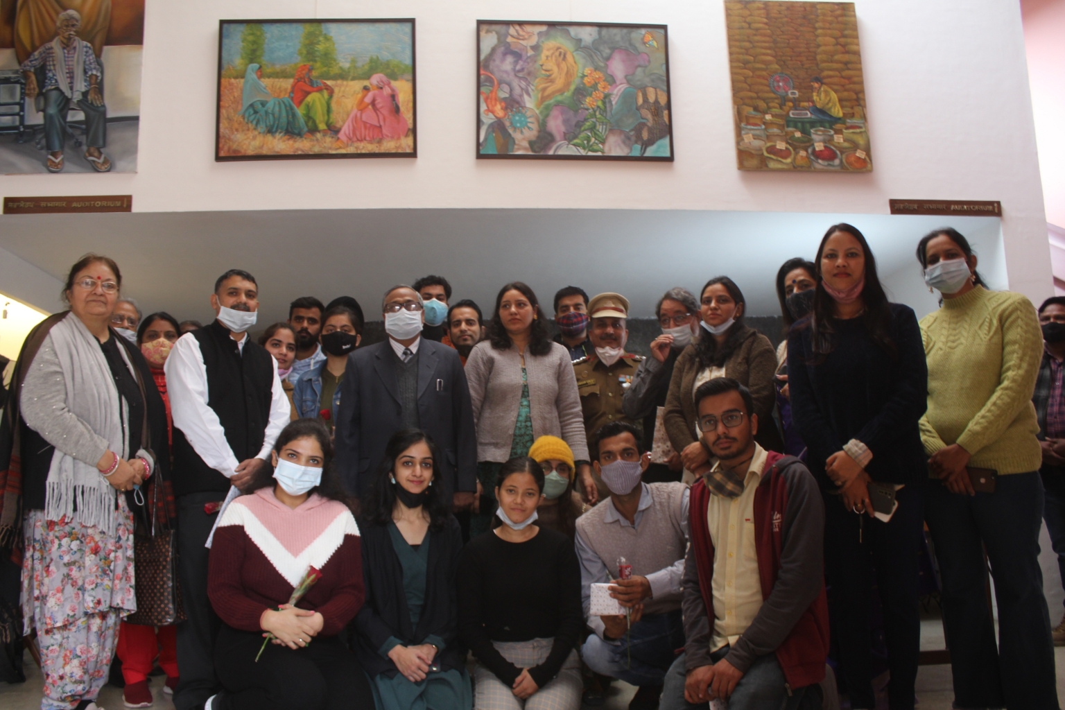 7 Days Exhibition by Artists with Special Abilities Opens at Gandhi Bhawan, PU