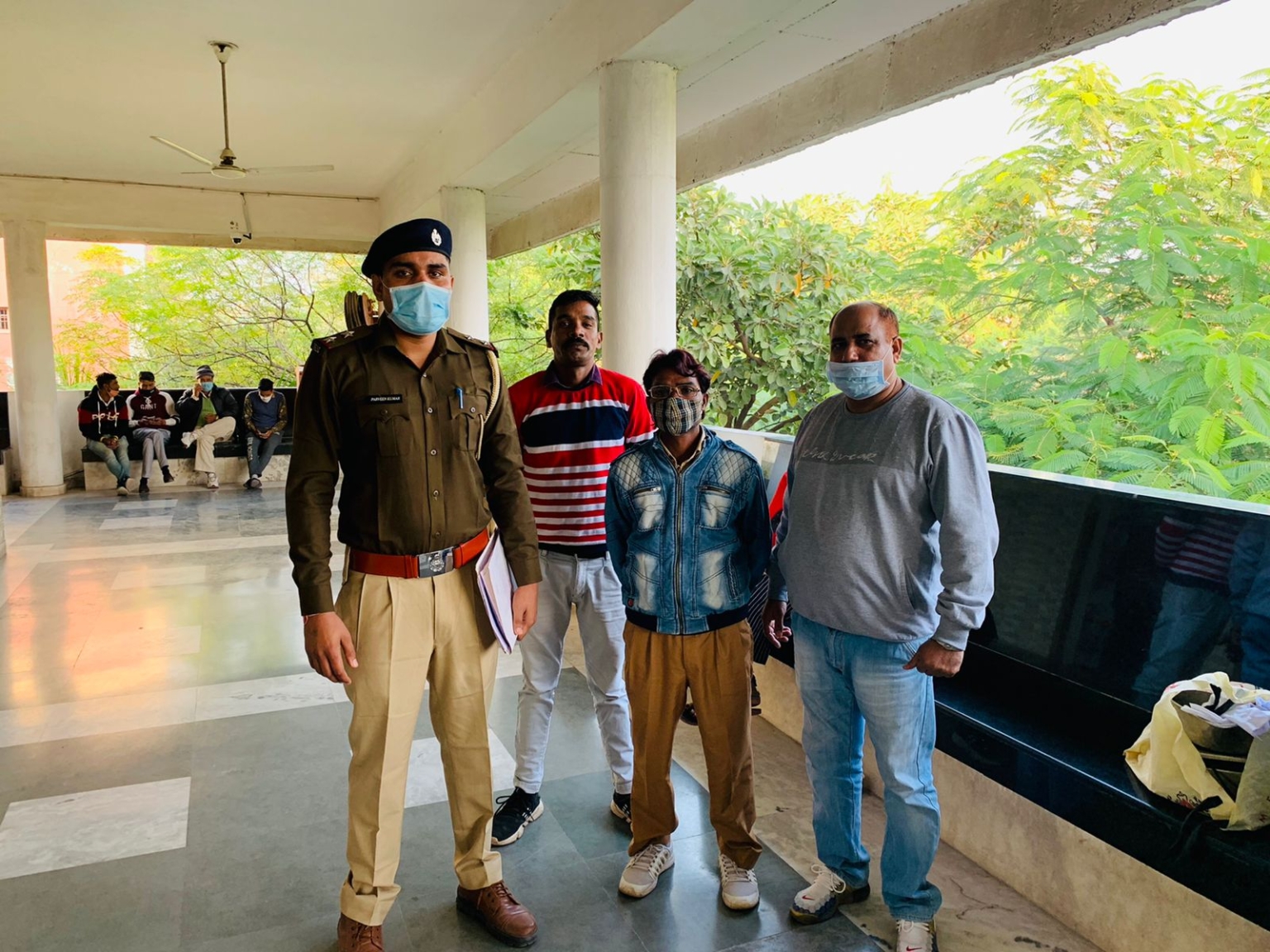 डिटैक्टिव स्टाफ पंचकूला नें नशीला पदार्थ गान्जा सहित आरोपी को किया काबू