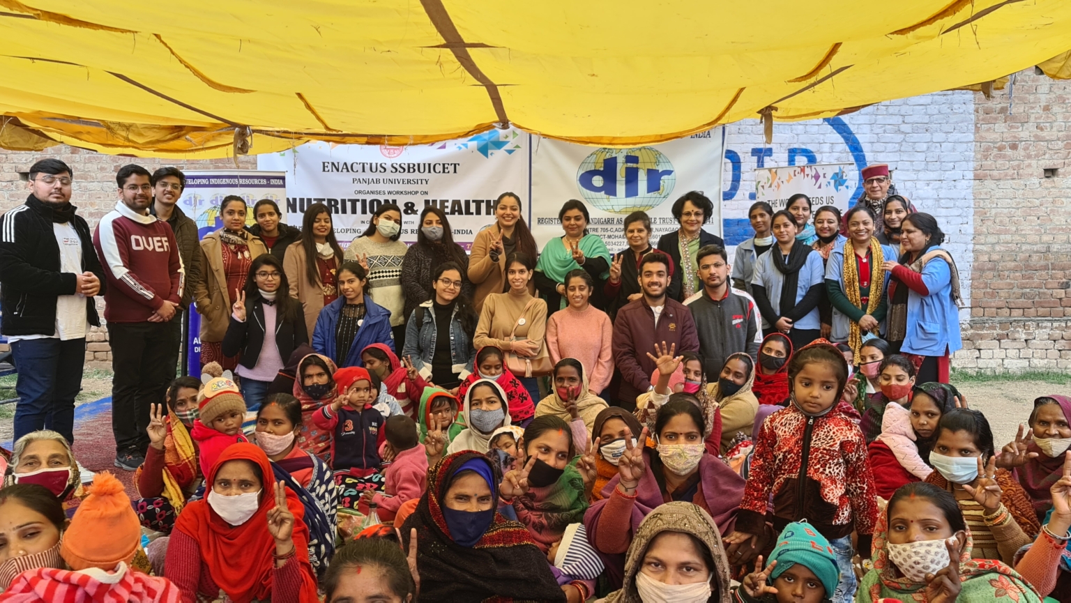 PU ENACTUS TEAM ORGANIZES ‘NUTRITION AND HEALTH’ WORKSHOP AT NAYAGAON