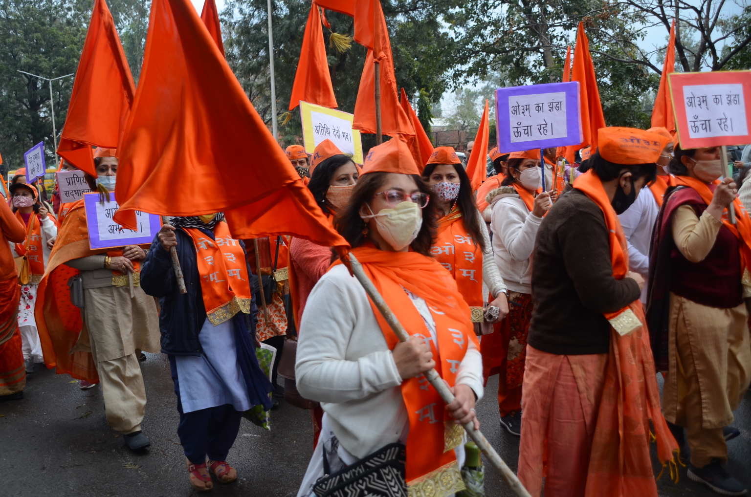 महर्षि दयानंद जन्मोत्सव पर भव्य शोभायात्रा आयोजित