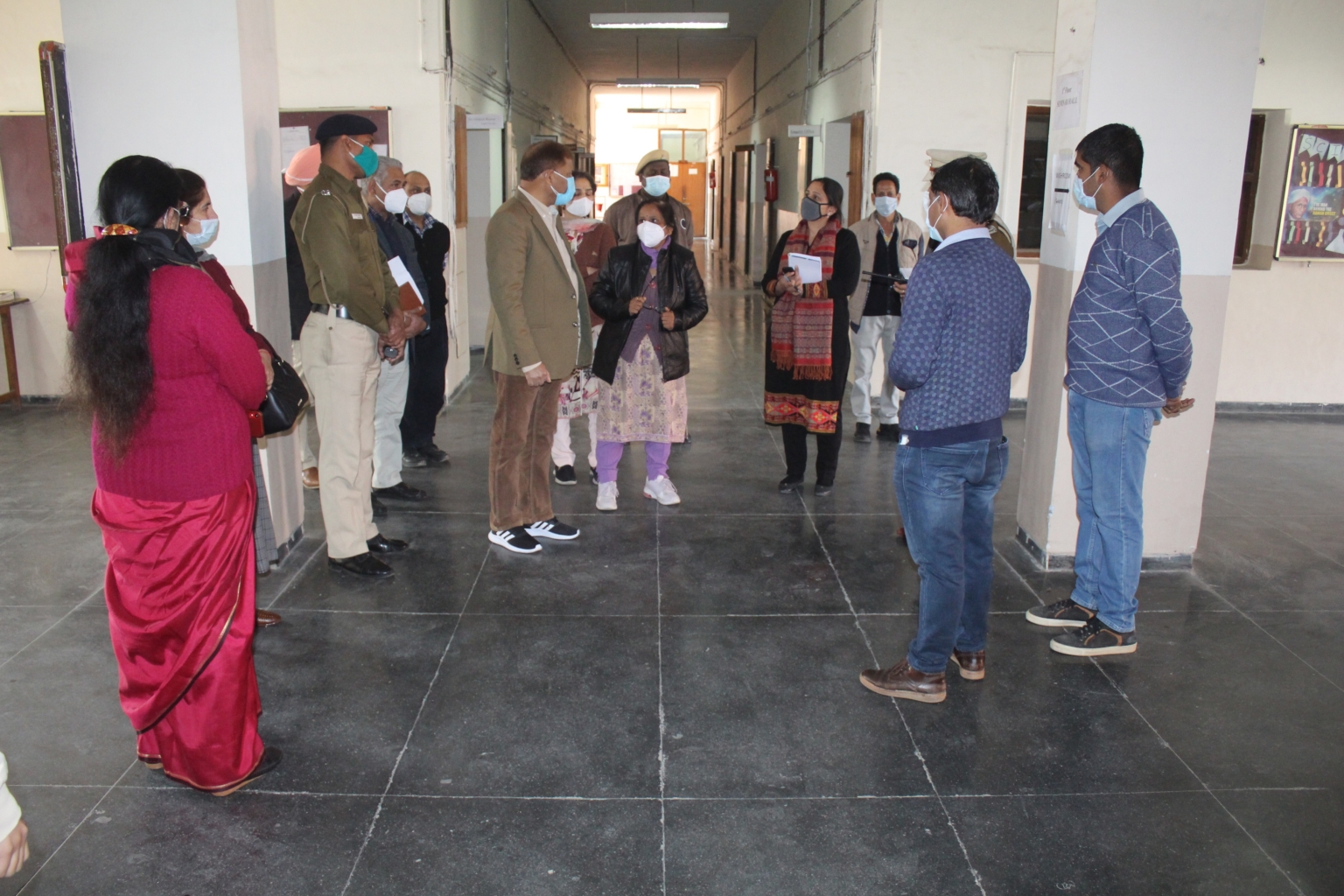 PU VC visited Chemistry Department