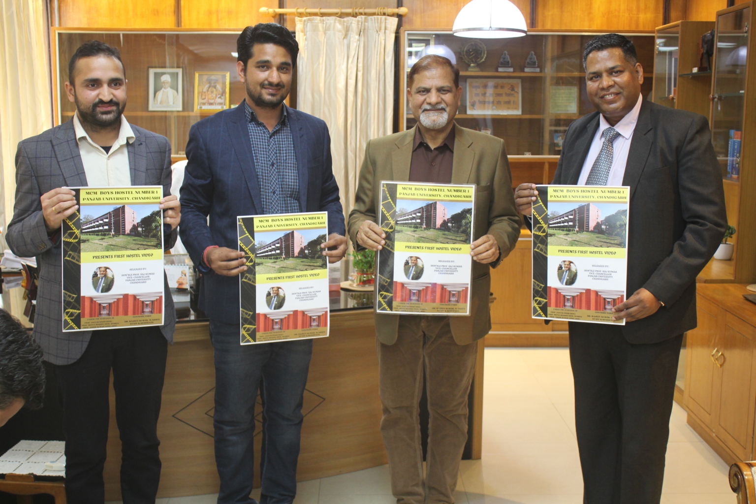 VC Launched the First Video of Mehar Chand Mahajan Boys Hostel