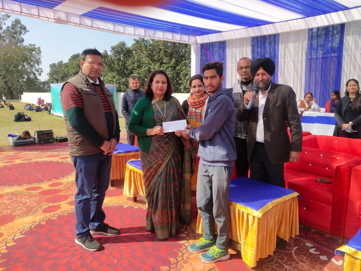 श्रीमती अरूणा आसफ अली राजकीय महाविद्यालय कालका में तीसरे इंटर कॉलेज स्टेट बेसबॉल टूर्नामेंट का किया जा रहा है आयोजन