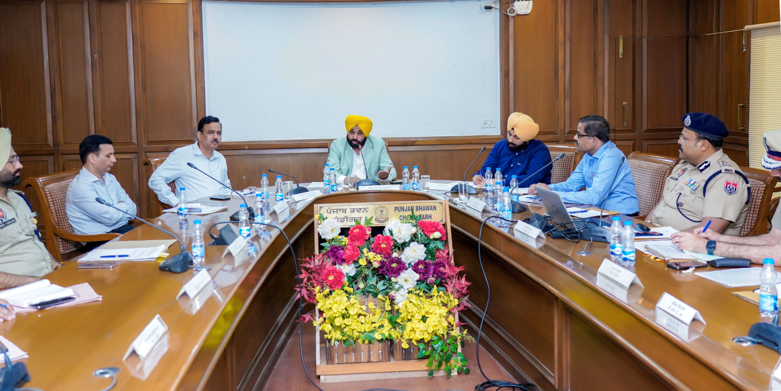 PUNJAB CM UNDERSCORES NEED TO EMERGE STATE JAIL SYSTEM AS NO.1 ACROSS COUNTRY