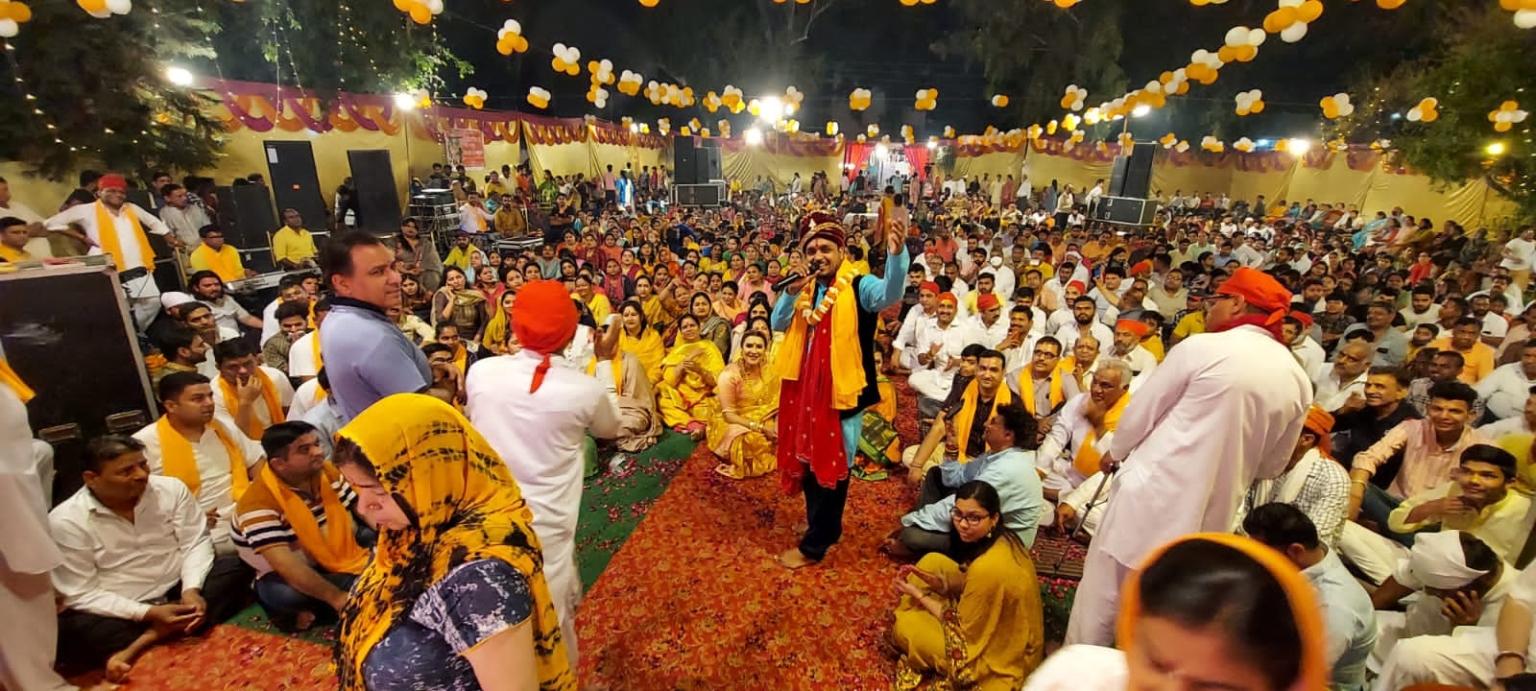 होली के रंग बालाजी के संग प्राचीन हनुमान मंदिर सेक्टर 32ऐ चंडीगढ़