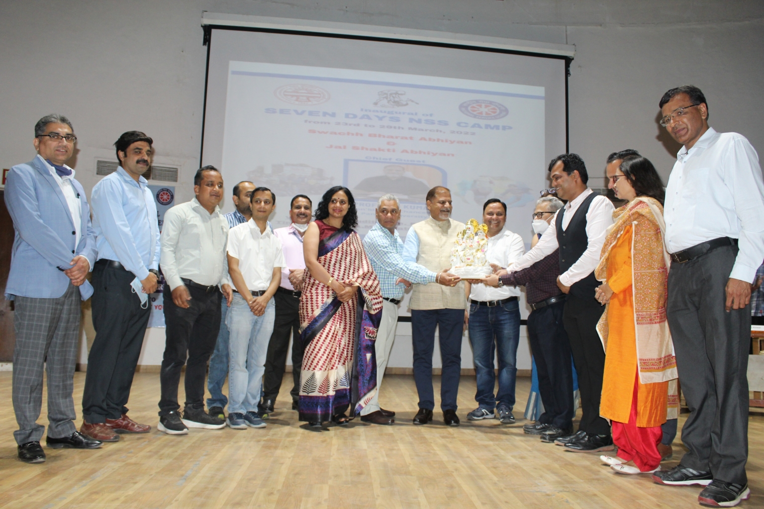 Inaugural of NSS Seven Day Camp get off to a Spectacular Start in Panjab University