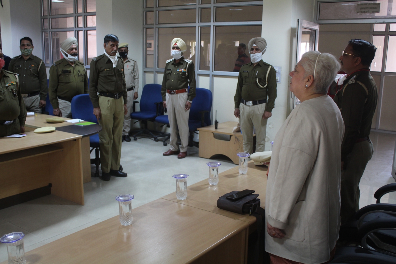 Capacity Building Program for Security Guards of Panjab University