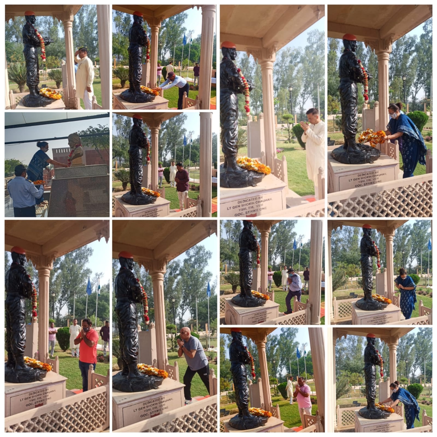 चौधरी रणबीर सिंह विश्वविद्यालय जींद में शहीदी दिवस पर दी वीर क्रांतिकारी सपूतों को श्रद्धांजलि।