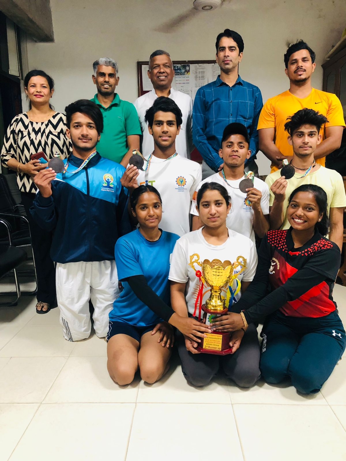 चण्डीगढ़ का द्वितीय सीनियर नेशनल योगासन स्पोर्ट्स चैंपियनशिप-2022 में उत्कृष्ट प्रदर्शनओवरआल द्वितीय रनर्स-अप का ख़िताब हासिल किया