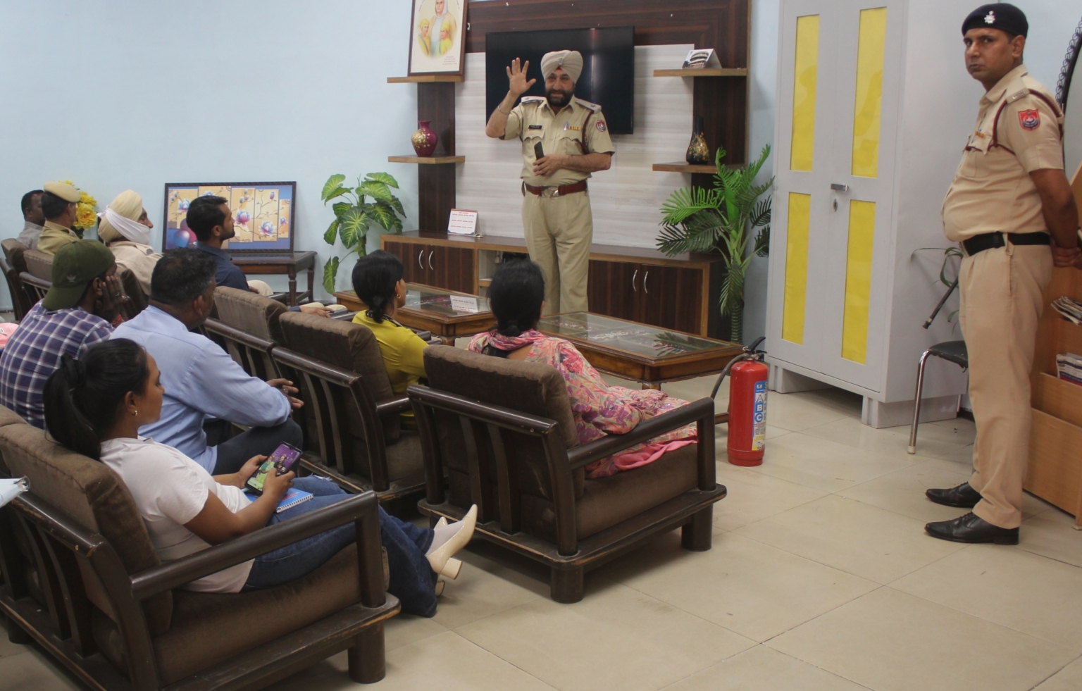 Lecture on Fire Security and Prevention was organised by : Vikram Sing