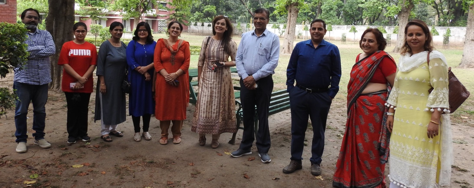 Interaction with Department Chairpersons