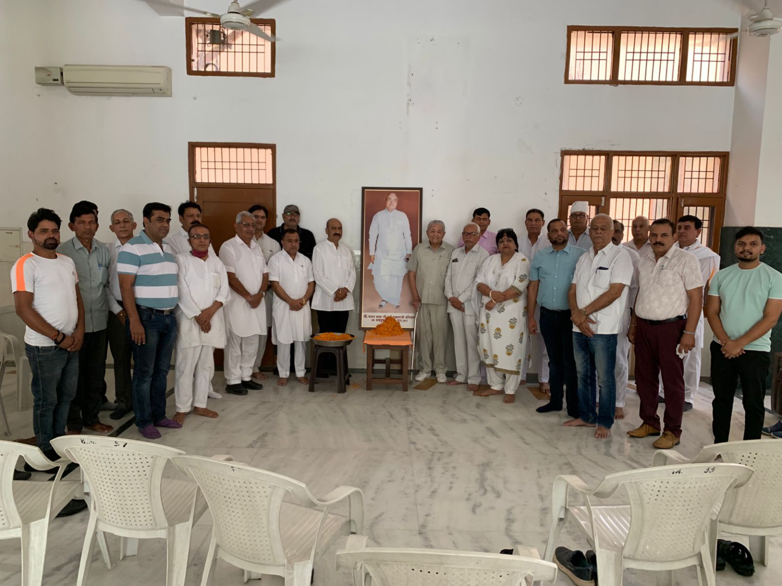 पूर्व मुख्यमंत्री युगपुरूष, बिश्नोई रत्न स्व. चौ. भजनलाल जी की 11वी पुण्यतिथि