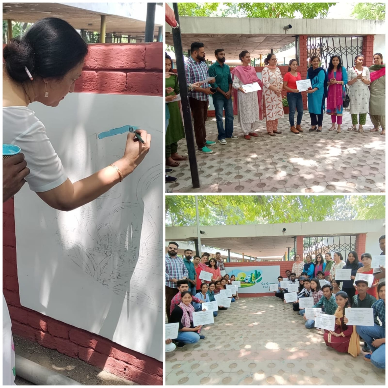 Capacity Building Workshop on Mural Painting organised to celebrate Environment Week