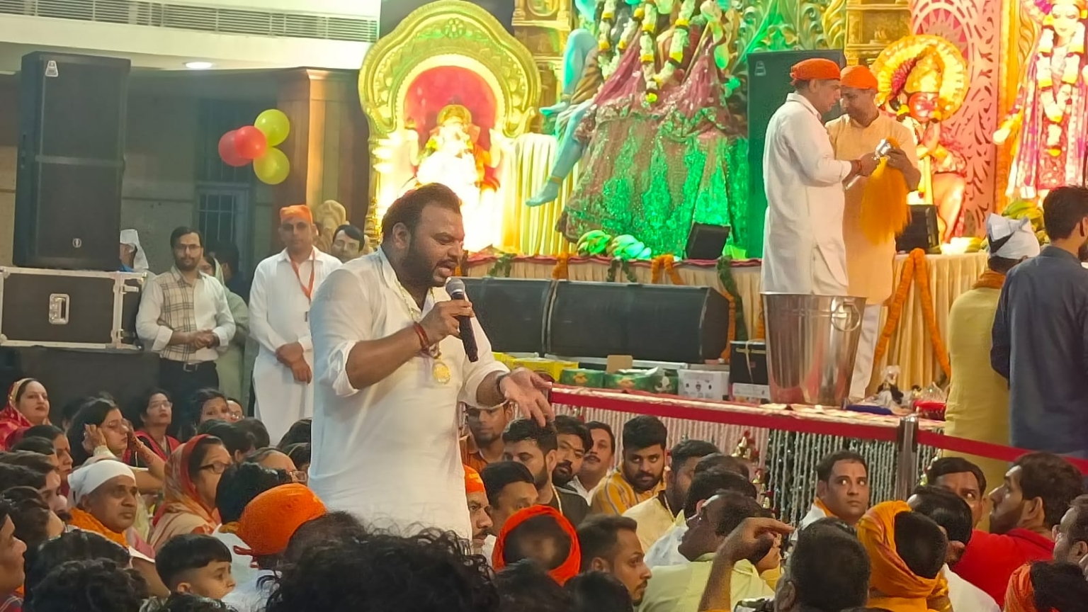 पंचकूला में कन्हैया मित्तल के नेतृत्व में बाला जी महाराज का जागरण आयोजित