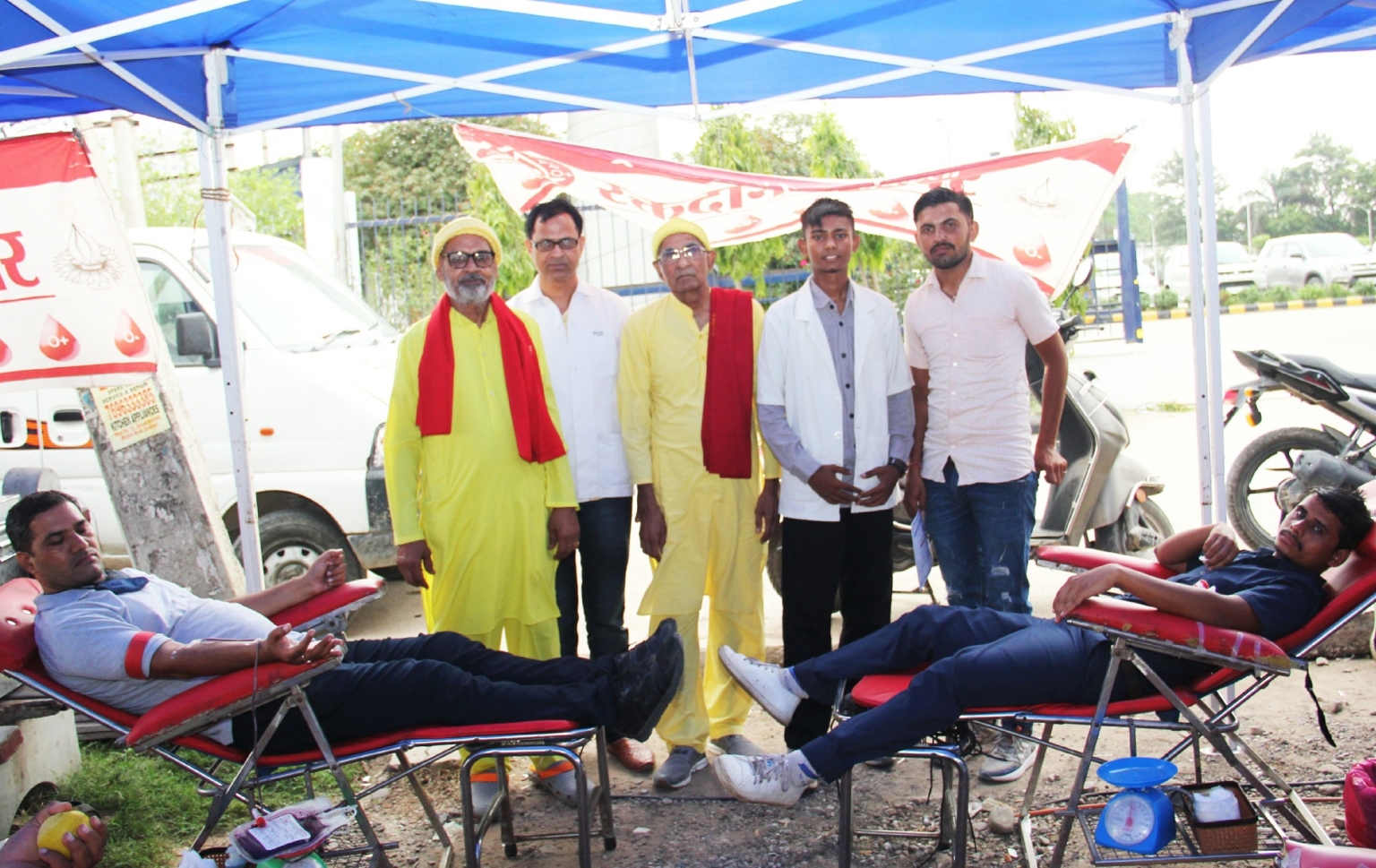 ਜ਼ੀਰਕਪੁਰ ਵਿੱਚ 35 ਨੌਜਵਾਨਾਂ ਨੇ ਖੂਨਦਾਨ ਕੀਤਾ